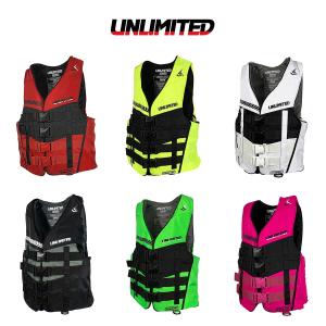 UNLIMITED　アンリミテッド　ライフジャケット　COMFORTナイロンライフベスト　UV2202　JCI予備検査承認品