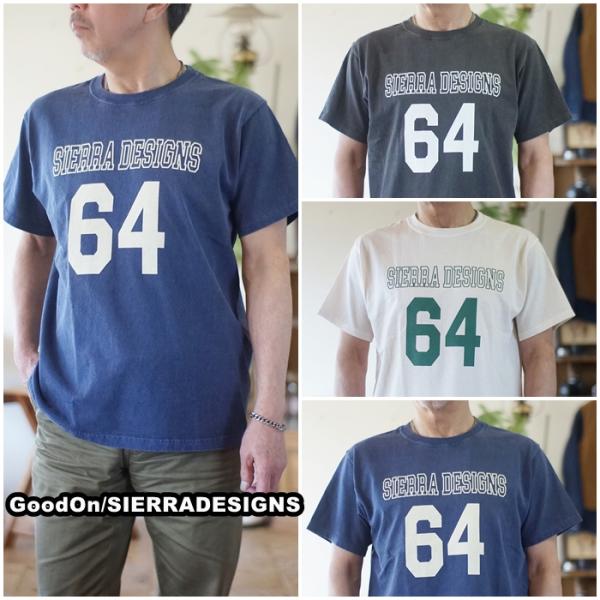 goodon SIERRADESIGNS グッドオン　シエラデザイン　コラボTシャツ　半袖プリントT...