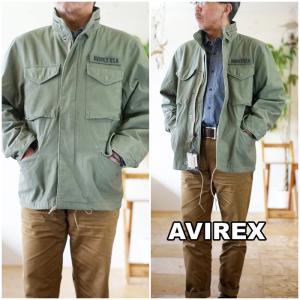 AVIREX アビレックス　 アヴィレックス　M-65　ミリタリー　フィールドジャケット　3952014｜blueline