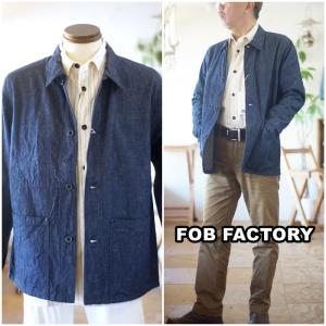 FOB FACTORY（エフオービーファクトリー） DENIM COVER ALL F2447 One