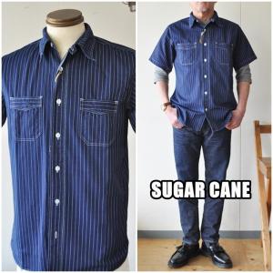 シュガーケーン SUGAR CANE ウォバッシュ 半袖シャツ 36267　東洋エンタープライズ　TOYO｜blueline