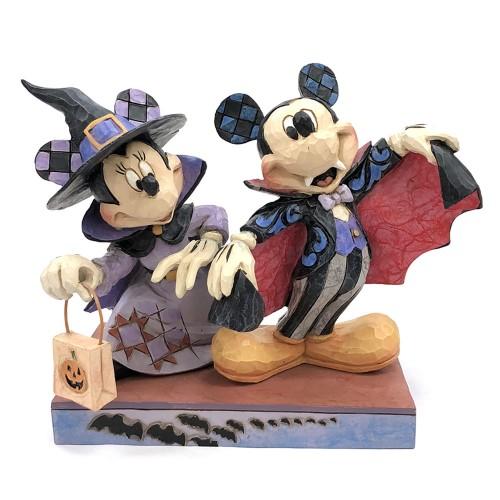 【JIM SHORE】フィギュア　 Disney Traditions −ウィッチミニー ＆ ヴァン...