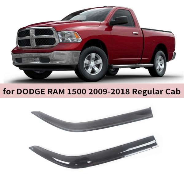サイドバイザー Ram 1500 Regular Cab 2009-2018 ドアバイザー