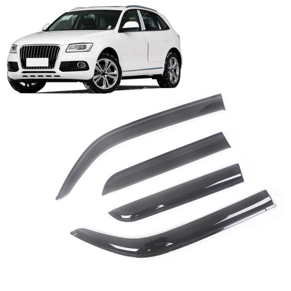 サイドバイザー アウディ Q5 8R 2009-2016 ドアバイザー クリア