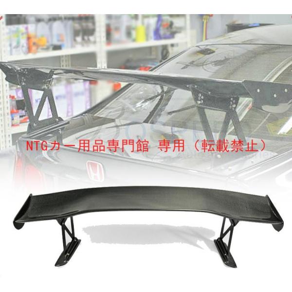 ドレスアップ リアウイング ホンダ シビック FD2 JS RACING GT カーボン製