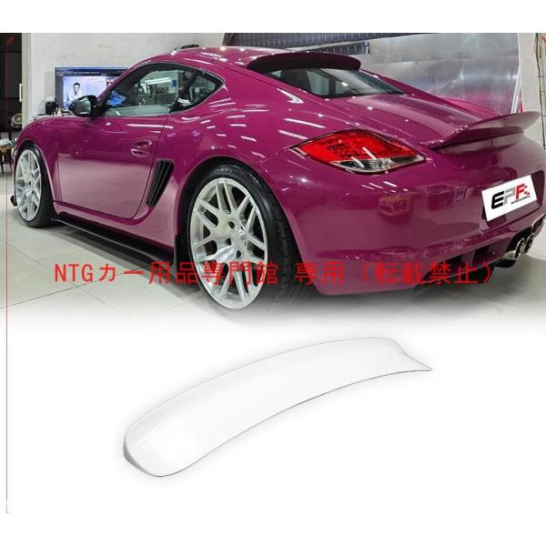 ドレスアップ ルーフウイング ポルシェ ケイマン 987 EPAGT カーボン製