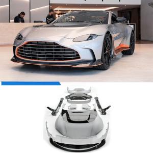 ボディエアロセット V12 スタイル カーボン ボンネット サイドスカート アストンマーティン Vantage スポーツカーカスタムパーツ