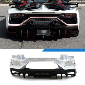 リアリップ SVJ スタイル ハーフカーボン ランボルギーニ Aventador LP700 リアバンパーパーツ
