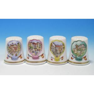 マイセン シンブル （指貫）マイセン インドの華 ピンク : BLUEMING