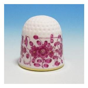 シンブル　（指貫）マイセン インドの華　ピンク