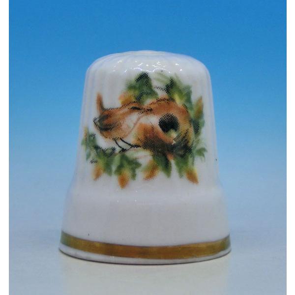 シンブル　（指貫）Spode 　スポード 　小鳥＆巣