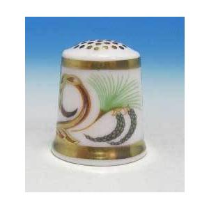 マイセン シンブル （指貫）マイセン インドの華 ピンク : BLUEMING