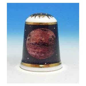 シンブル（指貫）イギリス　MAYFAIR 　銀河シリーズ　Mars 火星