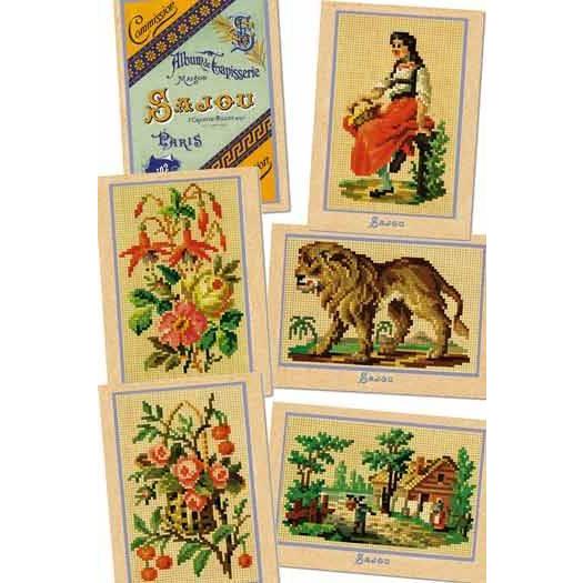 サジュー　SAJOU　ポストカード　葉書 6枚セット　TAP3