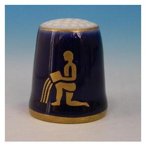 シンブル（指ぬき）ロイヤルコペンハーゲン B&amp;G 　AQUARIUS みずがめ座