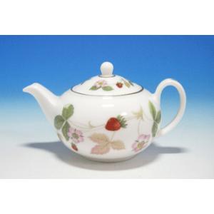 ウエッジウッド　ワイルドストロベリー　ミニチュア　ティーポット