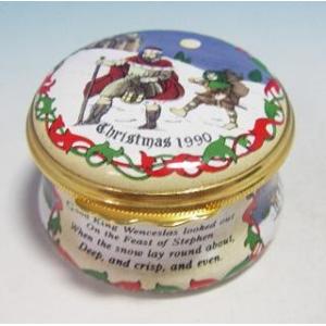 ハルシオンデイズ 　エナメルボックス　クリスマス 1990