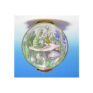 Crummles エナメル ボックス 不思議の国のアリス THE CATAPILLAR