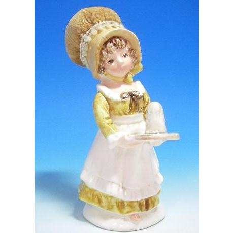 Schmid ピンクッションドール イエロードレス　シンブルスタンド付