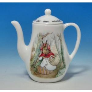 ウェッジウッド　ピーターラビット　ミニチュア コーヒーポット
