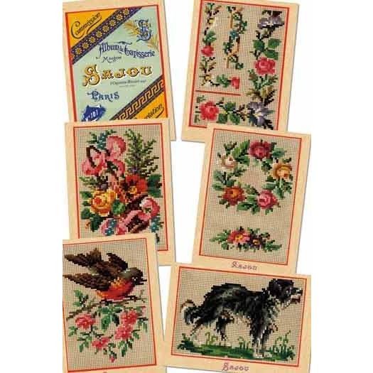 サジュー　SAJOU　ポストカード　葉書 6枚セット　TAP 2