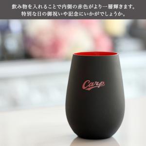 カープタンブラーBlack+RED(名入れなし...の詳細画像4