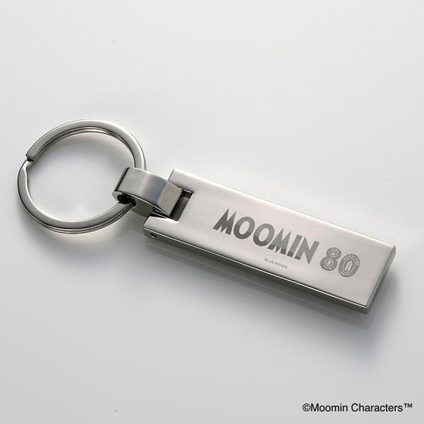 ムーミン80thスクエアキーホルダー　（名入れなし）