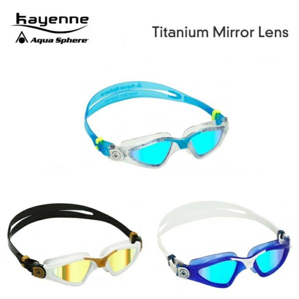 Aqua Sphere(アクアスフィア) KAYENNE Titanium Mirror Lens ...