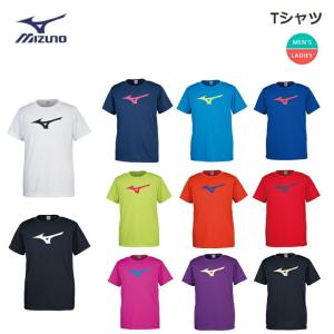 MIZUNO(ミズノ) Tシャツ 半袖(ロゴ入り) 男女兼用 [32JA8155]
