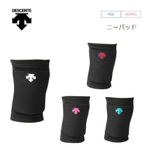 [ゆうパケットで全国送料無料!代金引換購入不可／配達日時指定不可] DESCENTE (デサント) バレーボール ニーパッド 膝サポーター(1個入り) 男女兼用 [DVB8701B…