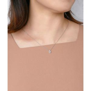 ネックレス プラチナ ダイヤモンド （計0.16ct） グゥット ネックレスの商品画像