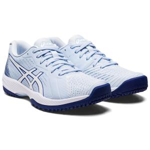 【レディーステニスシューズ】ASICS(アシックス) SOLUTION SWIFT FF OC (ソリューション スイフト FF OC) オムニ・クレーコート用　1042A199-400【750】｜bluepeter