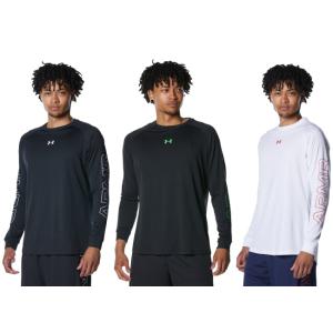 【バスケットボールウエア】 UNDER ARMOUR(アンダーアーマー) UA テック グラフィック L/S Tシャツ 1381373【750】｜bluepeter