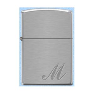 【取り寄せ対応】【喫煙具】ZIPPO イニシャルシリーズ ※M【546】｜bluepeter