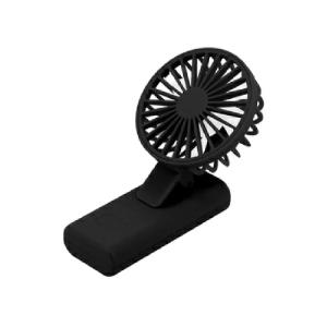 トレードワン USBスマホ&タブレットクリップファン ブラック 30619