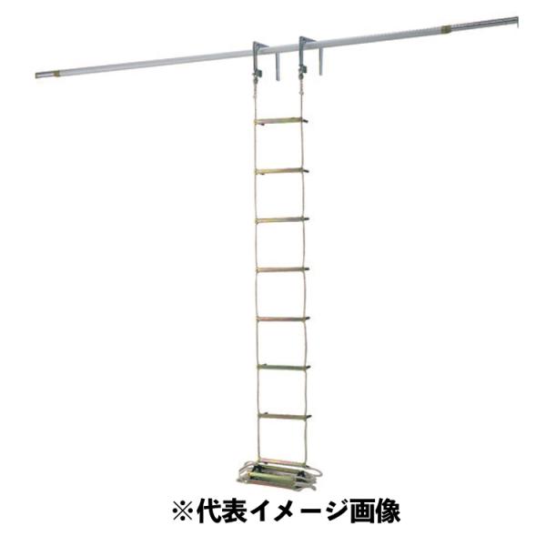 【防災用品】Pica(ピカ) TAKAOKA(タカオカ)避難用 ロープはしご EK型4m EK-4【...