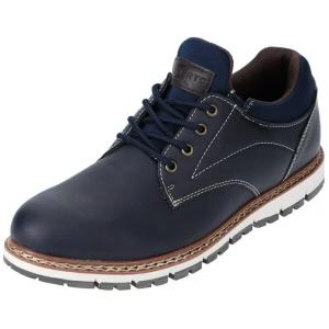 【カジュアルシューズ】 LiBERTO EDWIN（リベルトエドウィン） メンズ ショートブーツ 60646-NAVY【470】