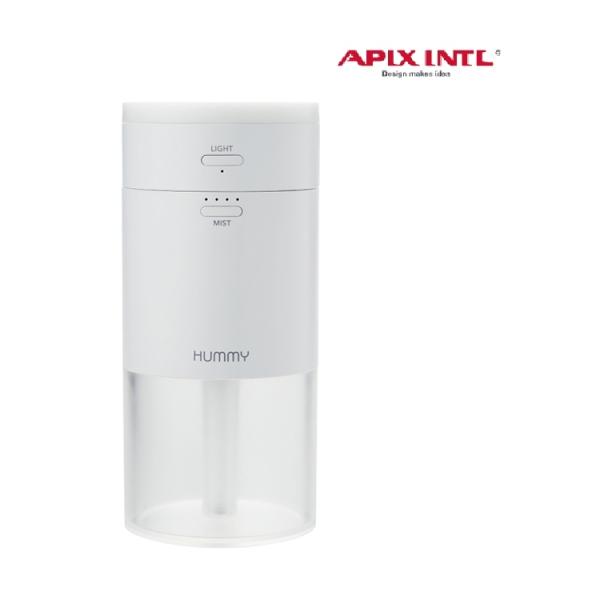 【加湿器】APIX アピックス 充電式ポータブルLED加湿器 APD-220 WHITE【590】