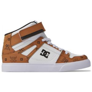 【ジュニアスケートシューズ】DC SHOES(ディーシーシューズ) Ks PURE HIGH-TOP WC SE EV SN DK241006-XWWC【750】｜bluepeter