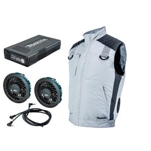 マキタ FV411DZ (グレー) Mサイズ 充電式ファンベスト (フルハーネス  