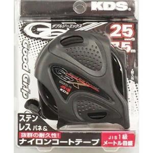 【測定工具】ムラテックKDS GGX(ダブルジーエックス)25巾長さ7.5m 巻尺(スケール)GGX...