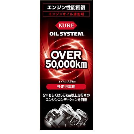【オイル添加剤】KURE(クレ) オイルシステム　多走行車用(2121)　【500】