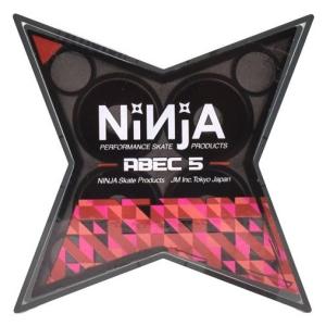 【スケートベアリング】NINJA(ニンジャ) ABEC5 SKATE BEARING【350】｜bluepeter