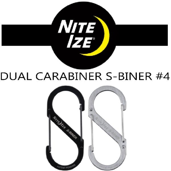 【紳士小物】NITEIZE DUAL CALABINER S-BINER SB4/#4【548】