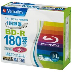 【BDメディア】Verbatim(バーベイタム)　BD-R(25GB)10枚組　【500】｜bluepeter