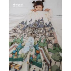 ベビー ブランケット 100％ 綿 120*120cm アート作品のデザイン