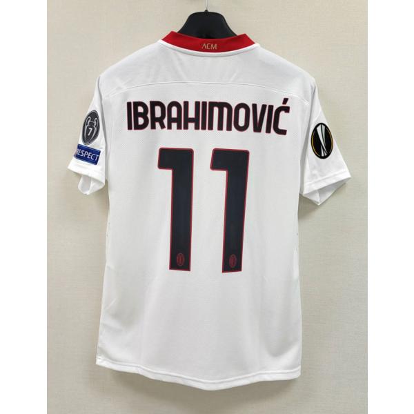 20-21 ACミラン AC MILAN(A)#21 イブラヒモビッチ IBRAHIMOVIC 半袖...