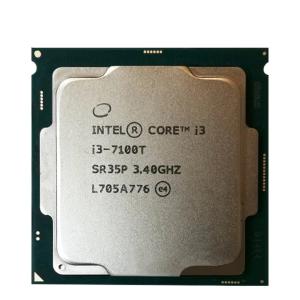 【送料無料】デスクトップPC用CPU  Intel CPU Core i3-7100T 3.4GHz 3Mキャッシュ 2コア/4スレッド 増設CPU 【美品】【中古】｜bluesky-eshop