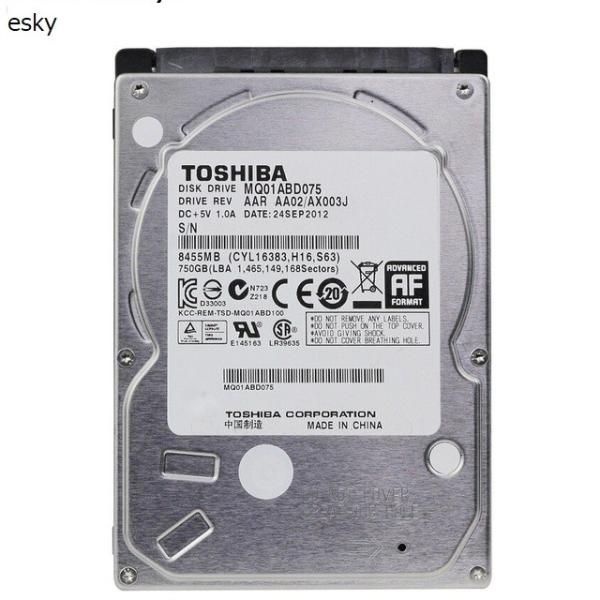 年末処分★先行セール★数量限定【中古良品】ノートPC用HDD TOSHIBA 2.5インチ内蔵HDD...