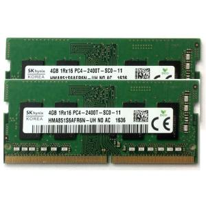 ★SK hynix 4GBx2 8GB PC4-2400T SODIMM ノートパソコン メモリ H...